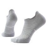 Unisex merino běžecké ponožky SMARTWOOL Run Targeted Cushion Low Ankle Socks, Light Gray velikost: 38-41 (M)