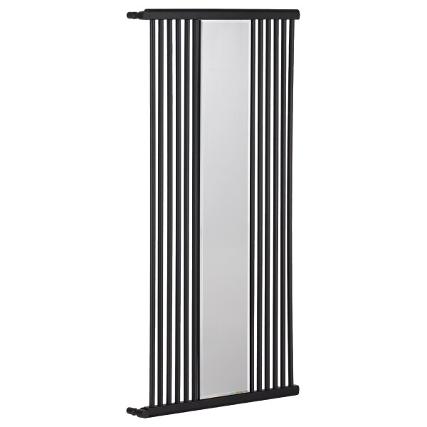 CERANO Koupelnový radiátor Maximus - boční připojení - 735W - černá matná - 1510x740 mm