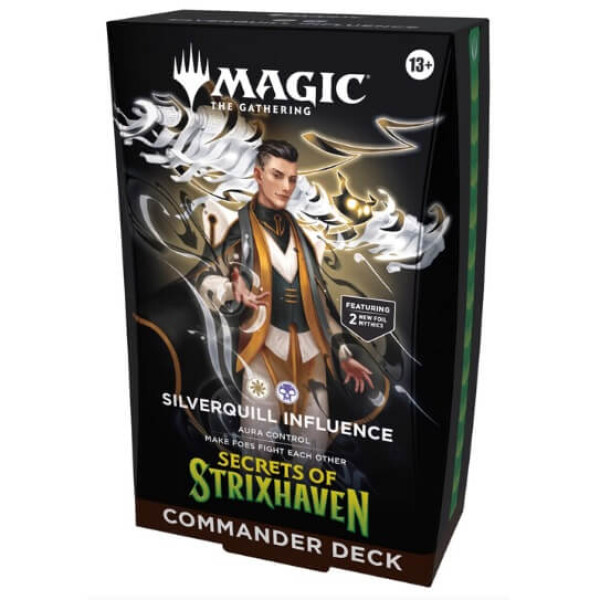 Magic The Gathering Secrets of Strixhaven Commander Deck - Silverquill Influence