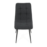 Jídelní židle, šedá, látka, DCL-193 GREY2