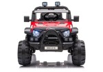 Mamido Dětské elektrické autíčko Jeep Target červené