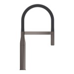 GROHE - Essence Dřezová baterie s flexibilním ramenem s přepínačem, Hard Graphite 30294A00