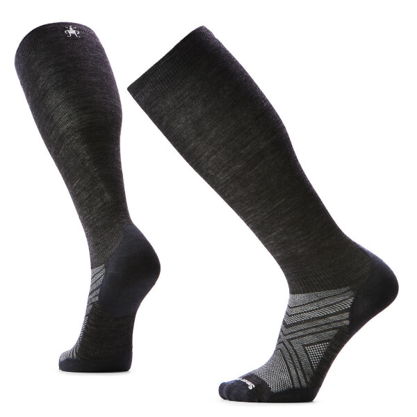 Unisex merino lyžařské ponožky SMARTWOOL Ski Zero Cushion Extra Stretch OTC Socks, Charcoal velikost: 46-49 (XL)