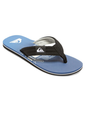 Quiksilver MOLOKAI LAYBACK II BLUE/WHITE/BLUE pánské žabky - 41EUR