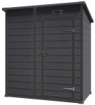 KETER ESSENTIAL 6x4 domek tmavě šedá/černá