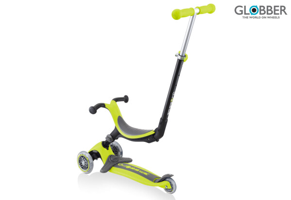 Koloběžka Go Up Foldable Plus Lime Green, Globber, W020433