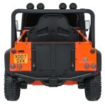 Mamido Dětské elektrické autíčko Land Rover Defender 110 SVX Concept oranžové