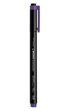 Tombow Fineliner MONO drawing pen, 0,35mm - fialová
