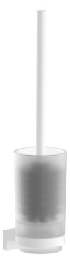 HANSGROHE - AddStoris S WC štětka nástěnná s držákem, matná bílá 41782700