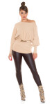 Sexy vypasovaný svetr 9295 - In Stylefashion UNI hnědá