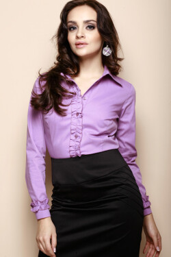 Košile Ofelia fialová model 18488138 - Figl Velikost: S