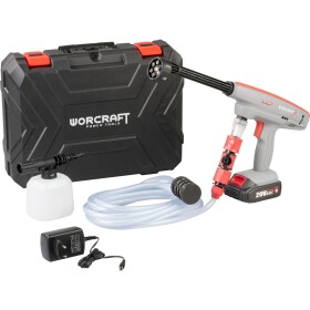 AKU vysokotlakový čistič, 15bar, 20V, sada 1 bat. v kufru, ShareSYS, WORCRAFT CPC-S20LiEM