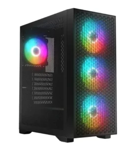 Logic Dart Pro ARGB Midi černá / ATX / USB 3.2 Gen 2 / 2x USB 3.0 / RGB / průhledná bočnice (AT-DART-PRO-ARGB-10)