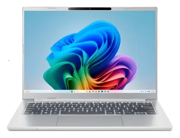 Acer Aspire 14 AI (A14-I71M-55XP) stříbrná / Notebook / 14" WUXGA IPS 120Hz / Intel Core Ultra 5 325 / 16GB / 512GB SSD (NX.JYHEC.005)