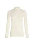 Dámské merino triko s dlouhým rukávem, 1/2 zip ICEBREAKER Wmns 300 MerinoFinePolar LS Half Zip, Undyed velikost: L