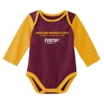 Outerstuff Dětské body Washington Football Team NFL Born to Play Baby Body Set (2 ks)