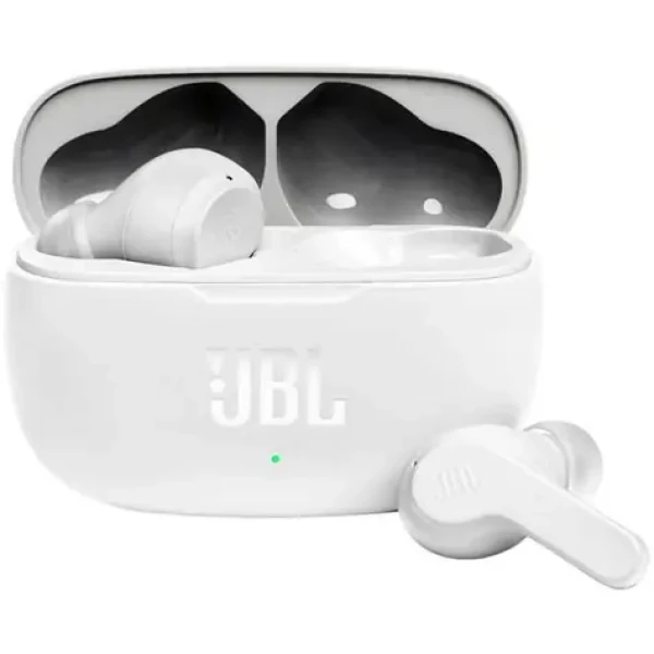 JBL Wave 200TWS bílá / Bezdrátová sluchátka / mikrofon / BT 5.0 / IPX2 (W200TWSWH)