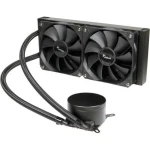 Inter-Tech ARGUS Iceman B-240 černá / Komplet vodního chlazení CPU / 240 mm / 2x 120mm / 900-1800 RPM / Intel AMD (88885630)