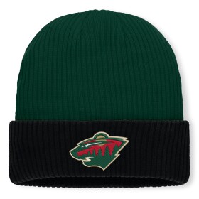 Fanatics Pánská zimní čepice Minnesota Wild NHL Authentic Pro Rink Cuffed