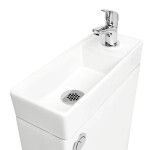 WC kombi komplet s umývátkem včetně ventilu SAT Brevis vario odpad SATBRE34 SATBRE34