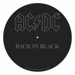 Podložka na gramofon - AC/DC Back in Black - EPEE