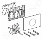 Geberit ovládací tlačítko SIGMA10 bezdotykové kartáčovaná/chromlesk kroužek 115.907.SN.1 115.907.SN.1