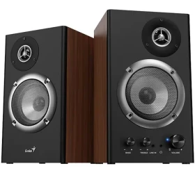 Genius SP-HF1200B / Reproduktory / 2.0 / 36W / dřevěné / 3.5mm (31730049400)