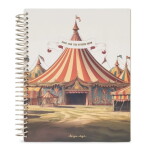 Konges Sløjd Kreativní knížka se samolepkami Circus, multi barva, papír