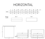 Materasso Čalouněná postel HORIZONTAL boxspring ROZMĚR: 2x (100x200) cm - boxspring,šedá