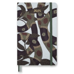 Diář Moleskine Snake Leaves 2026 - tvrdé desky, L, týdenní