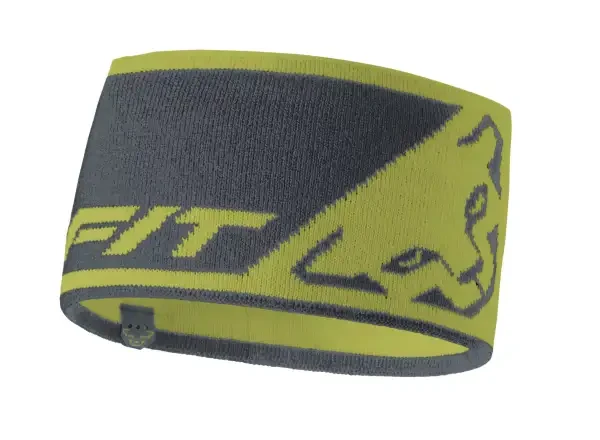 Dynafit Leopard Logo čelenka Golden Lime vel. uni