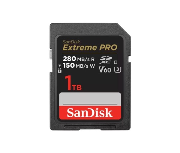 SanDisk MicroSDXC karta 1TB Extreme PRO (R:280/W:150 MB/s, UHS-II, V60) EDF_493497