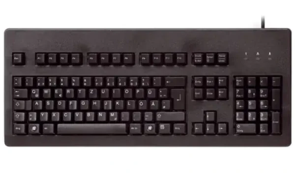 CHERRY G80-3000LSCDE-2 černá / Kancelářská klávesnice / drátová / USB / DE layout (G80-3000LSCDE-2)