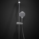HANSGROHE - Crometta Sprchová hlavice Vario 100, 2 proudy, Green 6 l/min, bílá/chrom 26336400