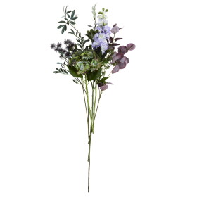 House Doctor Umělá kytice Calm Purple Multi 76 cm, fialová barva, plast