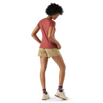 Dámské merino triko krátký rukáv SMARTWOOL Women's Merino Short Sleeve Tee, Burnt Sienna velikost: L