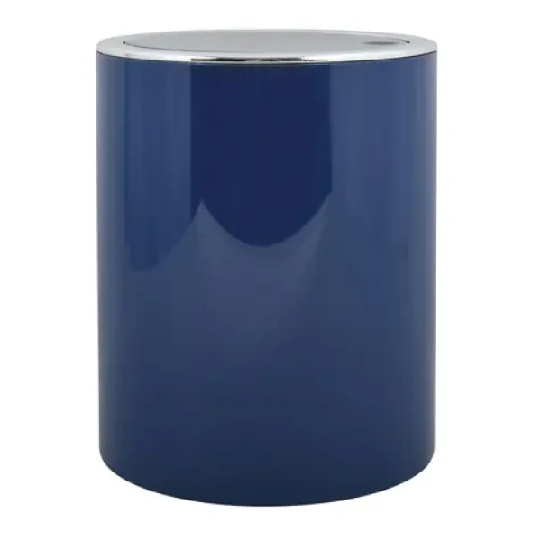 MSV KAMAKA výklopný odpadkový koš 6 L tmavě modrý / plast (3700703980094)