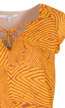 Dámské šaty Zaps oranžová 40