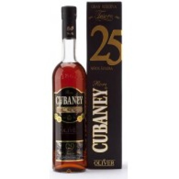 Ron Cubaney TESORO Solera Rum 25y 38% 0,7 l (tuba)