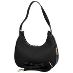 Stylová dámská koženková kabelka na rameno Agatha, černá