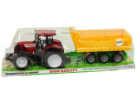 Mamido Traktor s přívěsem 50 cm červený