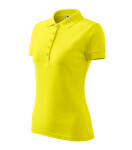 Pique Polo polokošile dámská citronová XL