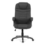 Kancelářské křeslo, houpací mechanismus, černá látka, KA-C713 BK2