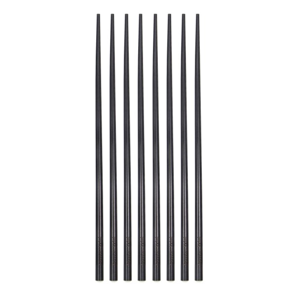 Nicolas Vahé Dřevěné hůlky Chopra Black – 4 páry, černá barva, dřevo