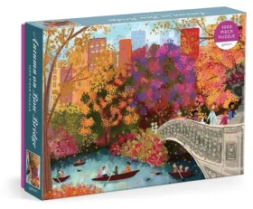 GALISON Puzzle Podzim na mostě Bow Bridge