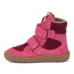 Dívčí zimní barefoot boty TEX WINTER Fuxia, Froddo, G3160233-5, fuxia - 40