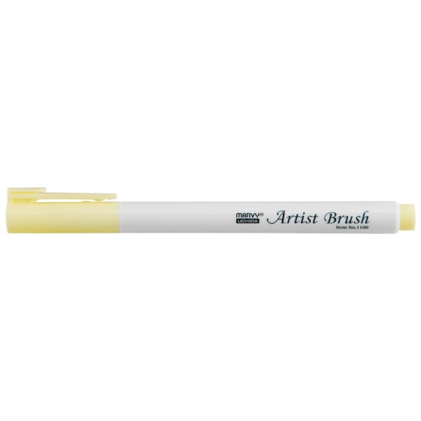 MARVY Artist Brush 1100-42 fix štětcový hrot – barvy vodní báze brush pen na papír lettering kaligrafie rozmývatelný mísitelný acid free netoxický