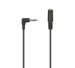 Hama audio adaptér 2,5 mm jack - 3,5 mm jack / Redukce / stereo / černá