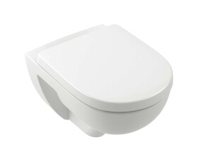 VILLEROY & BOCH - O.novo Závěsné WC se sedátkem SoftClosing, TwistFlush, DirectFlush, alpská bílá 5660CL01
