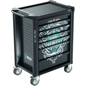WERA 9700 Tool Rebel Workshop Trolley 1 / Dílenský vozík / 94 kusů nářadí (05150130001)